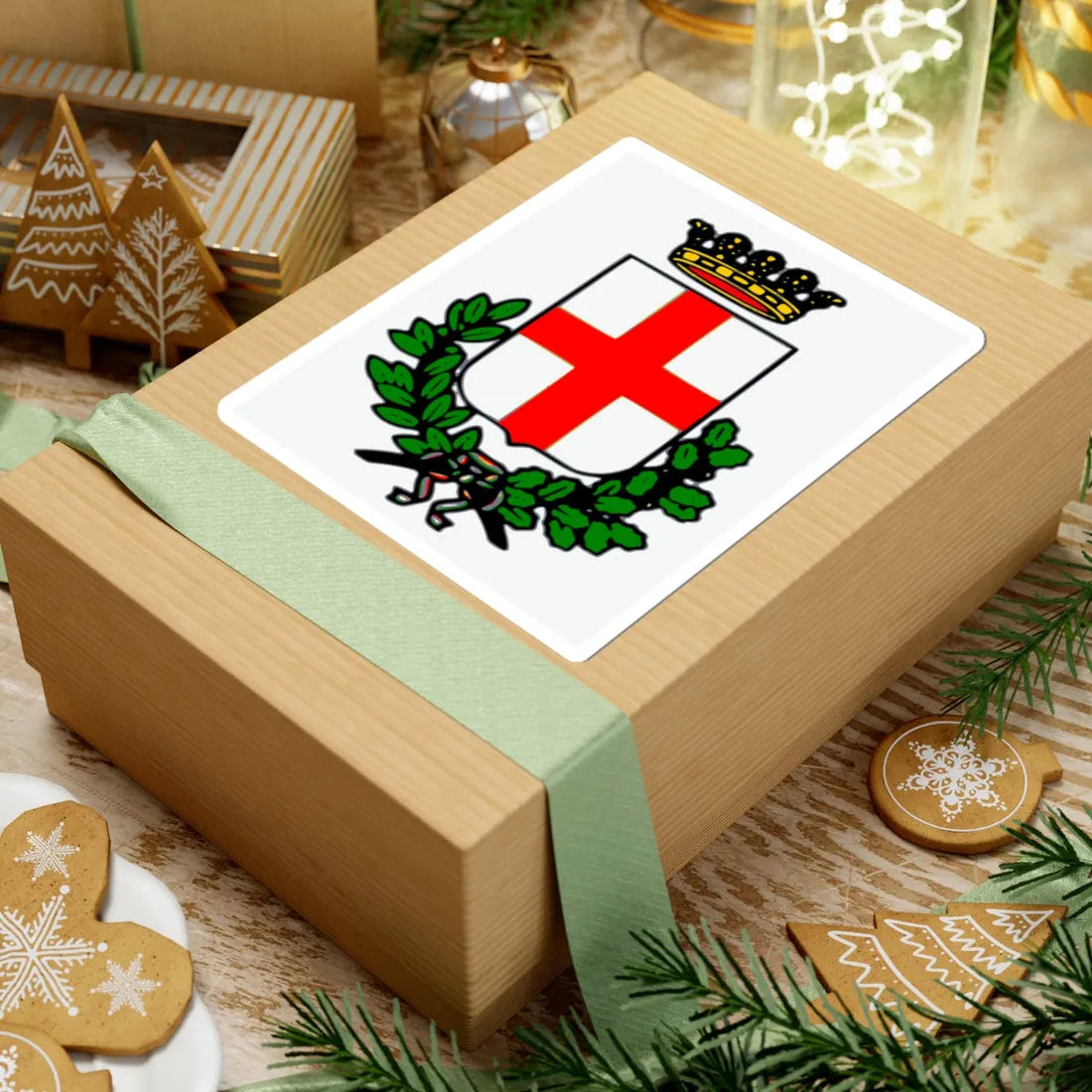 Blason ville it Padoue (Italy) (Coat of Arms) STICKER Vinyl Kiss-Cut Decal - The Sticker Space