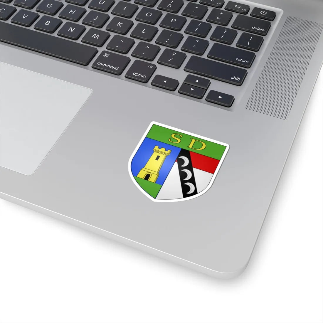 Blason ville It Saint-Denis AO (Italy) (Coat of Arms) STICKER Vinyl Kiss-Cut Decal - The Sticker Space