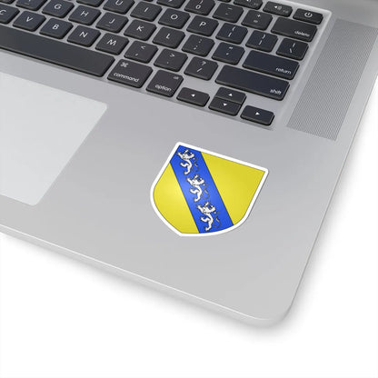 Blason ville It Saint-Nicolas AO (Italy) (Coat of Arms) STICKER Vinyl Kiss-Cut Decal - The Sticker Space