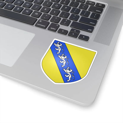 Blason ville It Saint-Nicolas AO (Italy) (Coat of Arms) STICKER Vinyl Kiss-Cut Decal - The Sticker Space