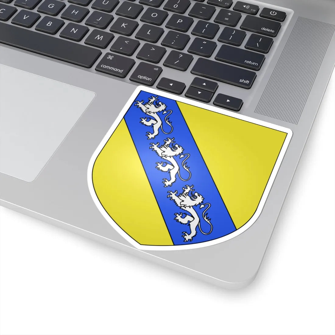 Blason ville It Saint-Nicolas AO (Italy) (Coat of Arms) STICKER Vinyl Kiss-Cut Decal - The Sticker Space