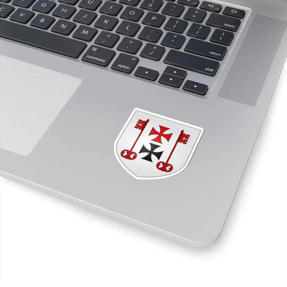 Blason ville It Saint-Pierre AO (Italy) (Coat of Arms) STICKER Vinyl Kiss-Cut Decal - The Sticker Space