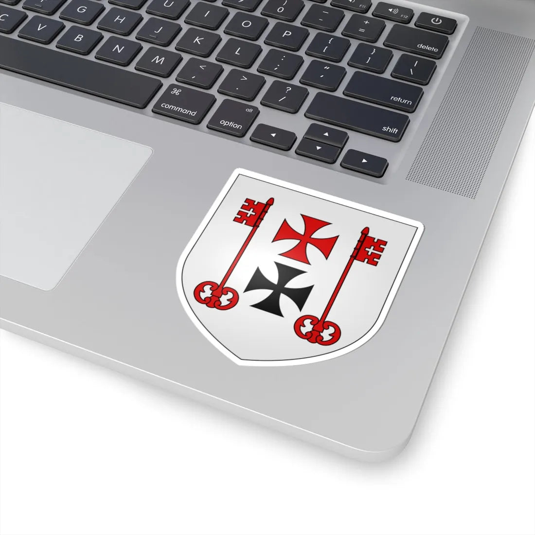 Blason ville It Saint-Pierre AO (Italy) (Coat of Arms) STICKER Vinyl Kiss-Cut Decal - The Sticker Space