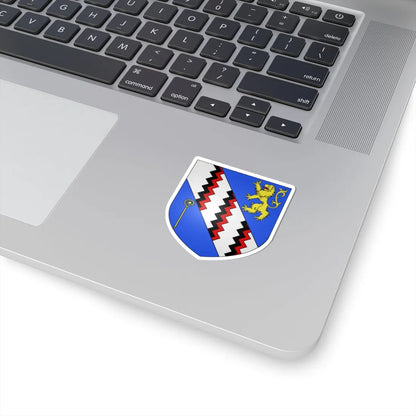 Blason ville It Valgrisenche AO (Italy) (Coat of Arms) STICKER Vinyl Kiss-Cut Decal - The Sticker Space