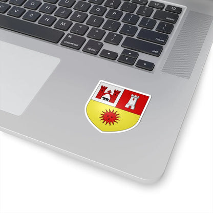 Blason ville It Valpelline AO (Italy) (Coat of Arms) STICKER Vinyl Kiss-Cut Decal - The Sticker Space