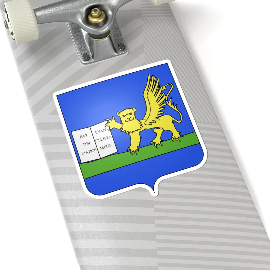 Blason ville it Venise (Italy) (Coat of Arms) STICKER Vinyl Kiss-Cut Decal - The Sticker Space