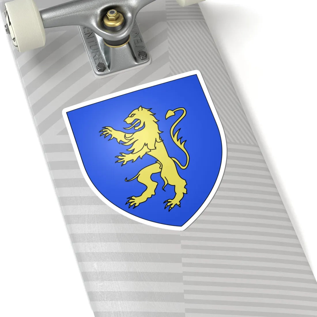 Blason ville lu Differdange EschAlzette (Luxembourg) (Coat of Arms) STICKER Vinyl Kiss-Cut Decal - The Sticker Space