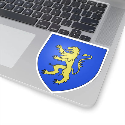 Blason ville lu Differdange EschAlzette (Luxembourg) (Coat of Arms) STICKER Vinyl Kiss-Cut Decal - The Sticker Space