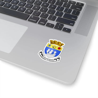 Blason ville qc Saint-Lambert (Canada) (Coat of Arms) STICKER Vinyl Kiss-Cut Decal - The Sticker Space