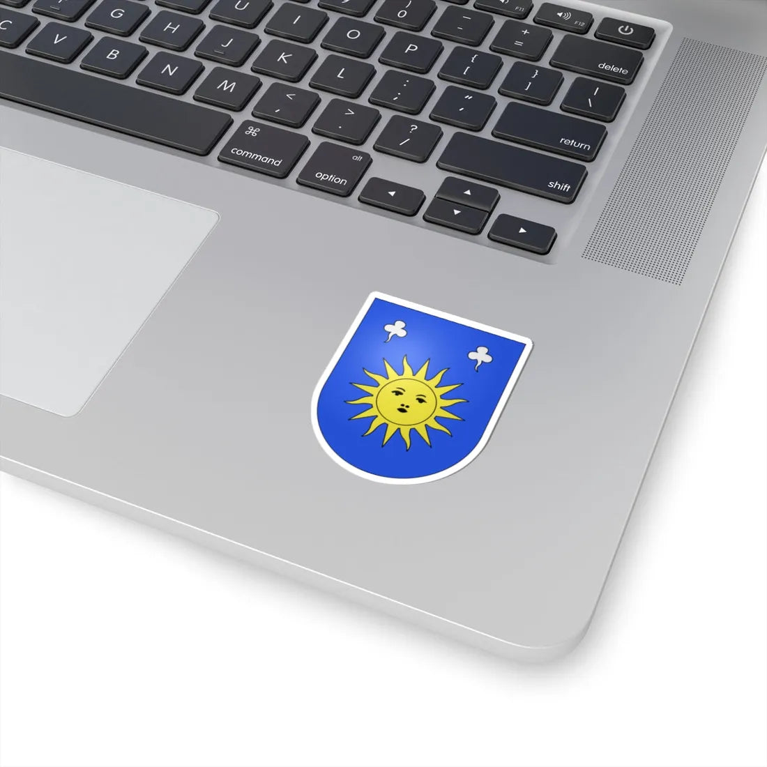 Blason ville suisse Cornaux Neuchatel (Switzerland) (Coat of Arms) STICKER Vinyl Kiss-Cut Decal - The Sticker Space