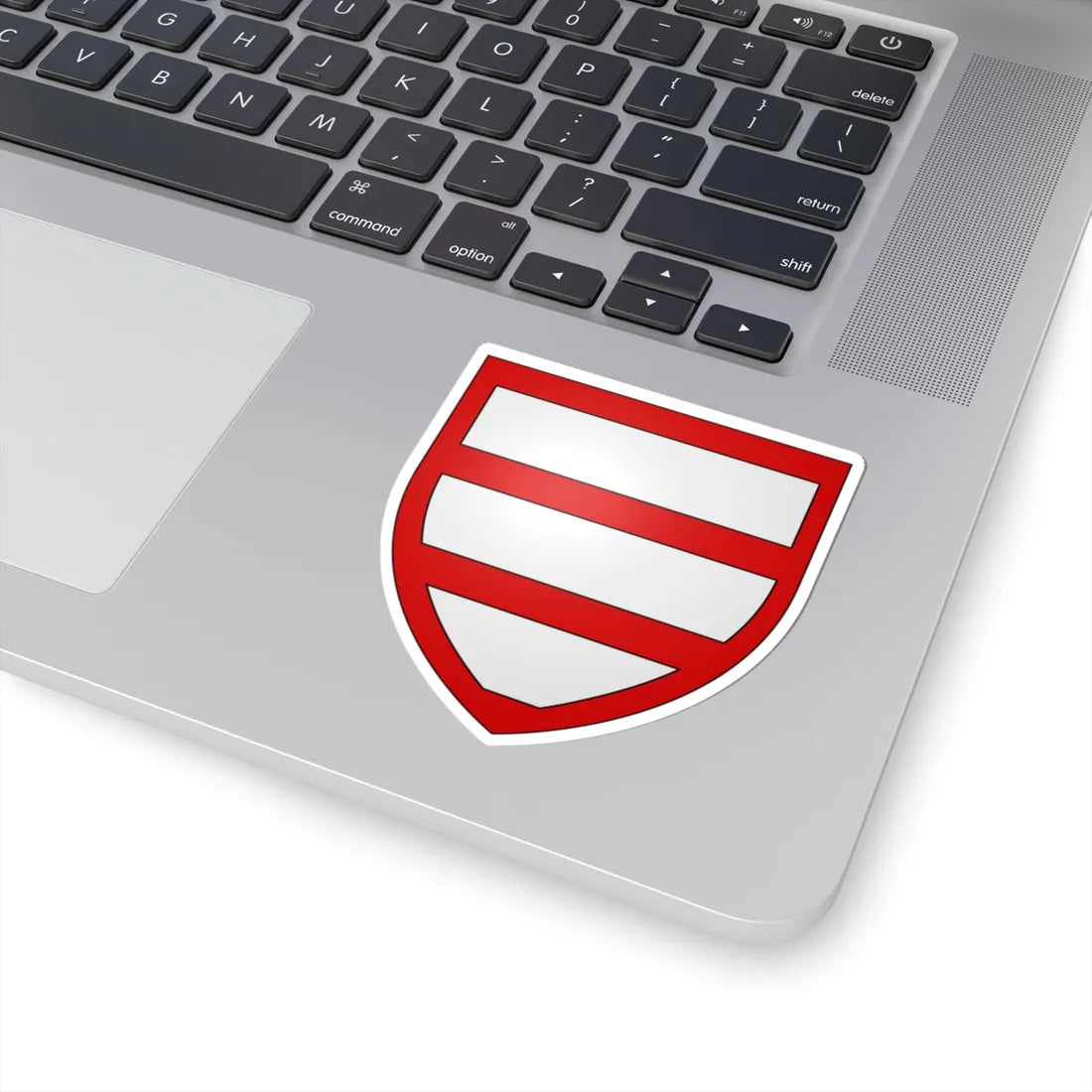 Blason Yvan de Korczak selon Gelre (Poland) (Coat of Arms) STICKER Vinyl Kiss-Cut Decal - The Sticker Space