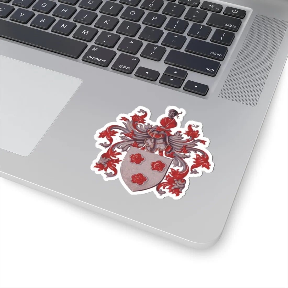 Blason Yvoir (Belgium) (Coat of Arms) STICKER Vinyl Kiss-Cut Decal - The Sticker Space