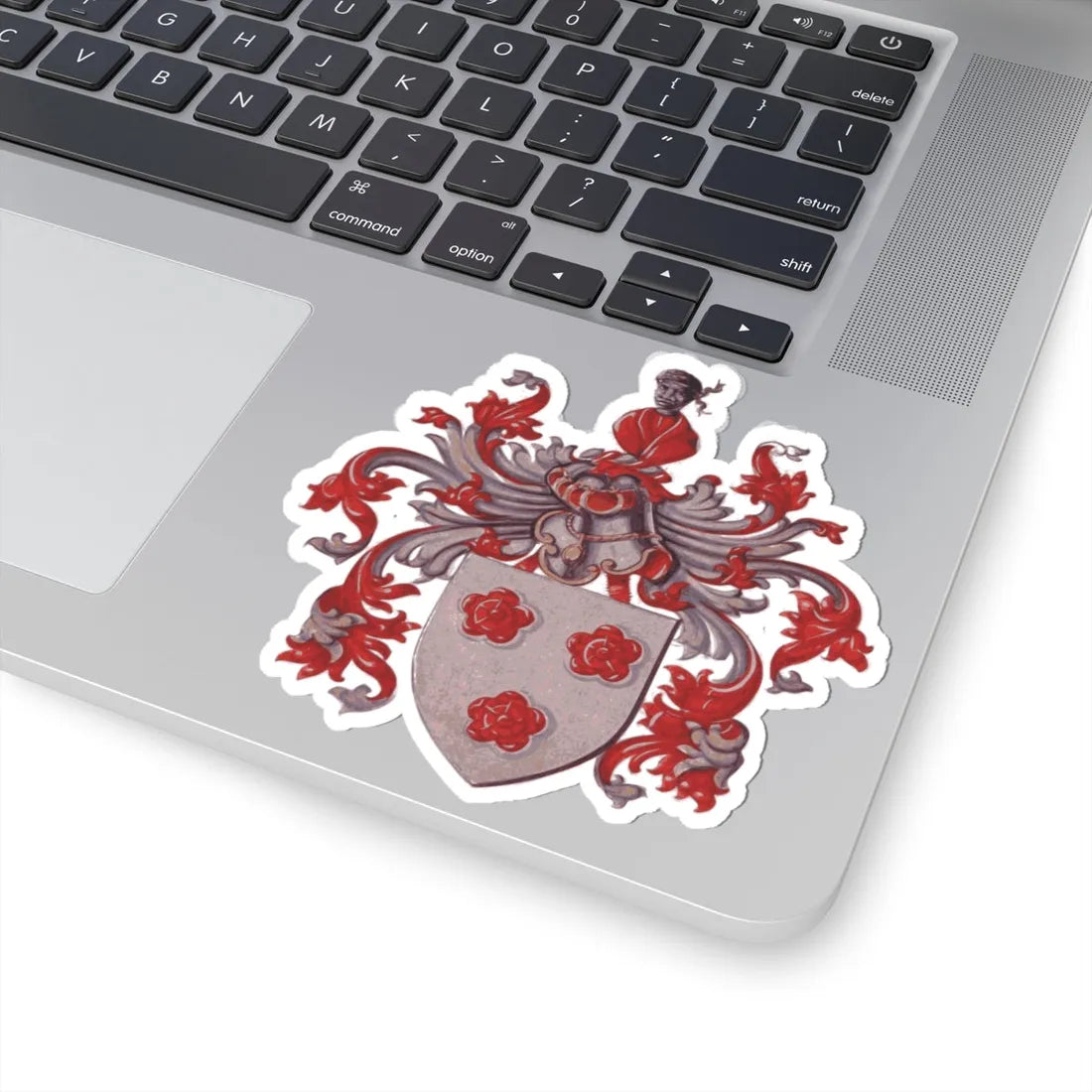 Blason Yvoir (Belgium) (Coat of Arms) STICKER Vinyl Kiss-Cut Decal - The Sticker Space