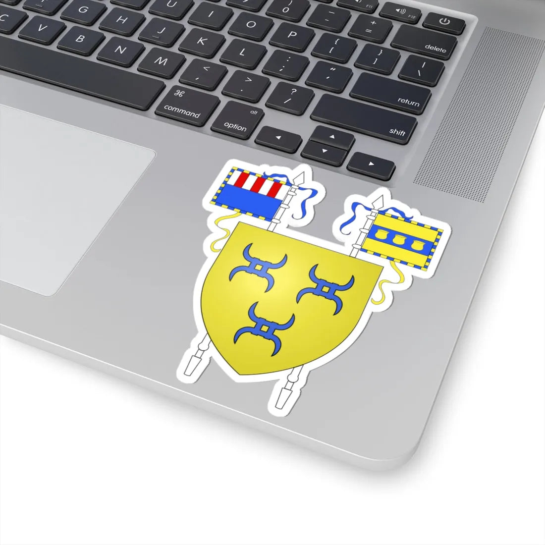 Blason Zaventem (Belgium) (Coat of Arms) STICKER Vinyl Kiss-Cut Decal - The Sticker Space