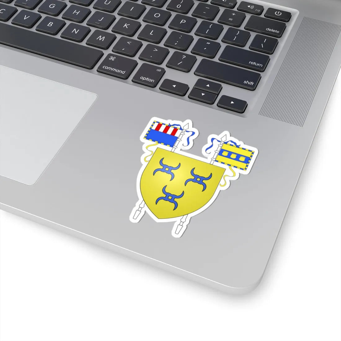 Blason Zaventem (Belgium) (Coat of Arms) STICKER Vinyl Kiss-Cut Decal - The Sticker Space