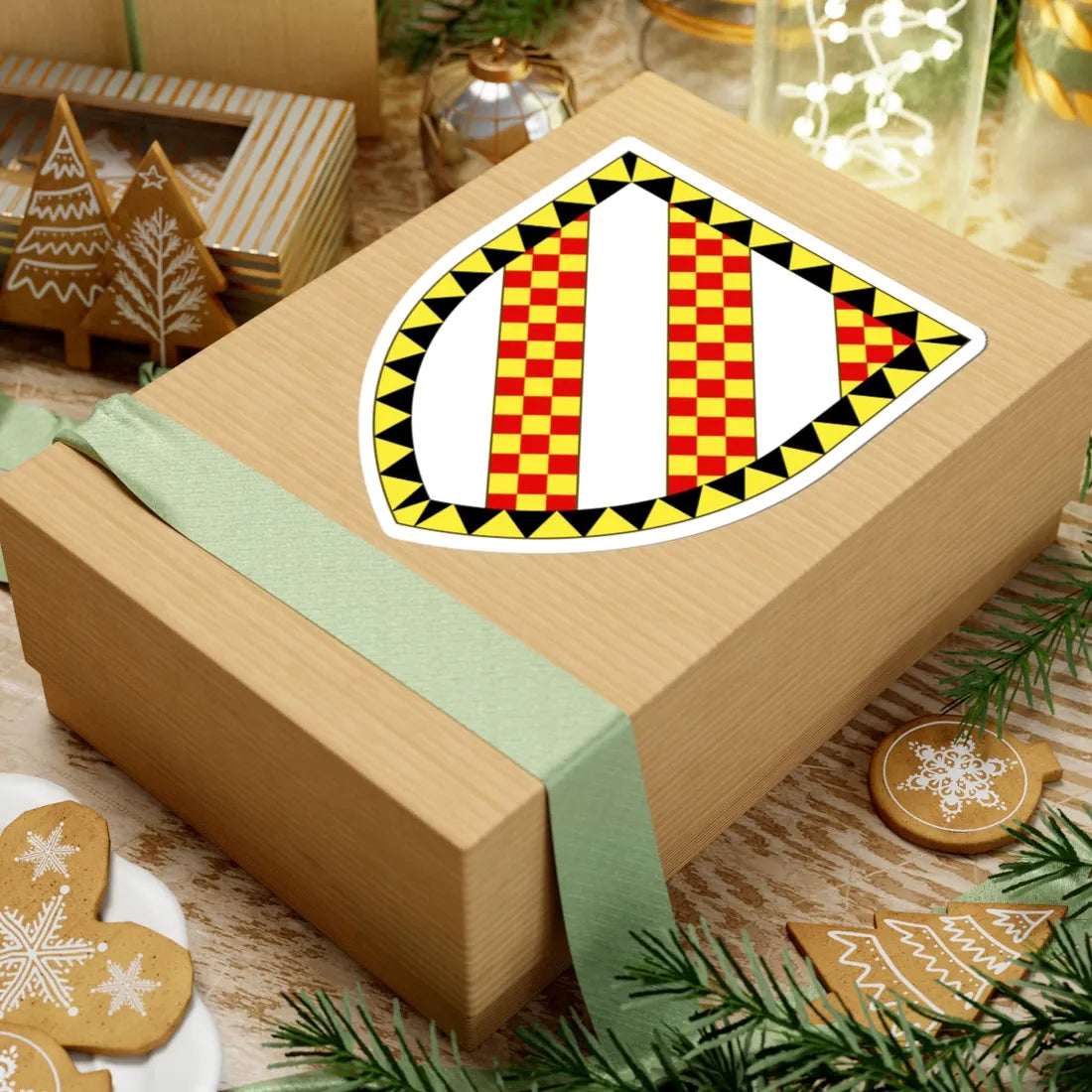 Blasone Malatesta (Italy) (Coat of Arms) STICKER Vinyl Kiss-Cut Decal - The Sticker Space