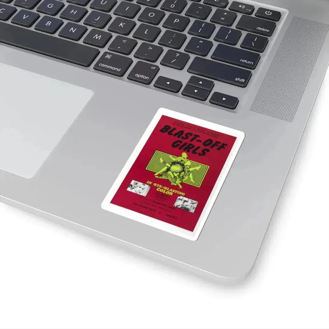 BLAST-OFF GIRLS 1967 Movie Poster - STICKER Vinyl Kiss-Cut Decal - The Sticker Space