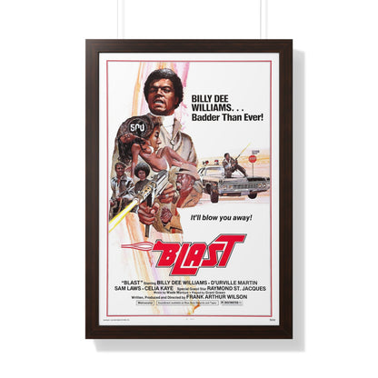 BLAST (THE FINAL COMEDOWN) 1972 - Framed Movie Poster-20" x 30"-The Sticker Space