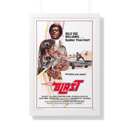 BLAST (THE FINAL COMEDOWN) 1972 - Framed Movie Poster-20" x 30"-The Sticker Space