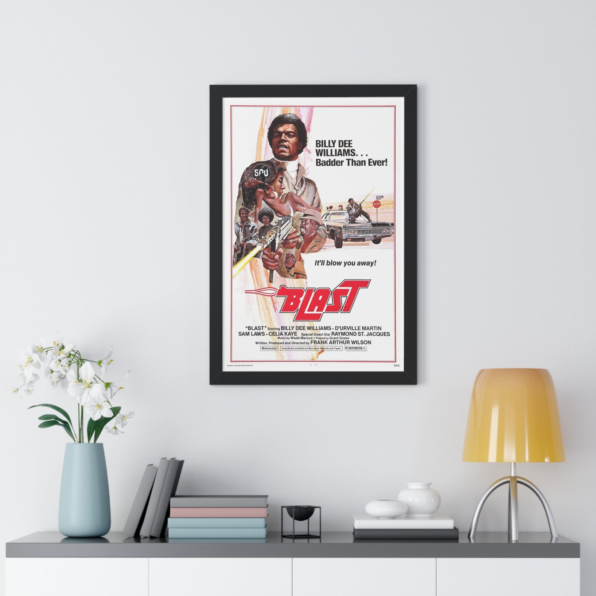 BLAST (THE FINAL COMEDOWN) 1972 - Framed Movie Poster-The Sticker Space