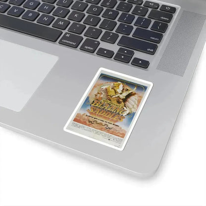 Blazing Saddles 1974 Movie Poster - STICKER Vinyl Kiss-Cut Decal - The Sticker Space