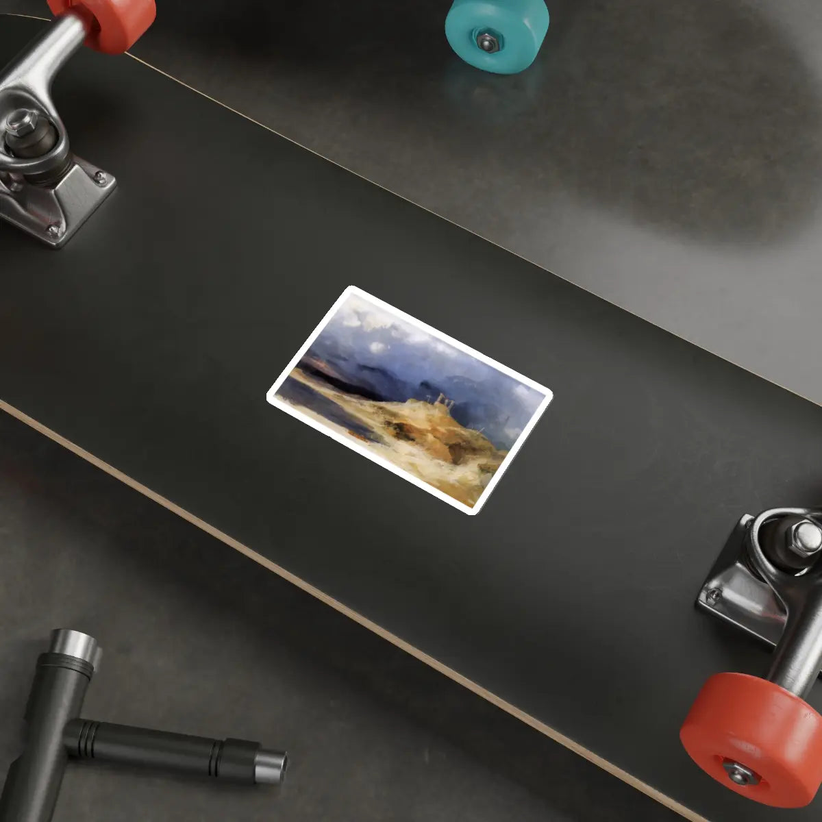 SKU:27316014813464363840 Sticker types:White Shape:Die-Cut Sizes:4" × 4"