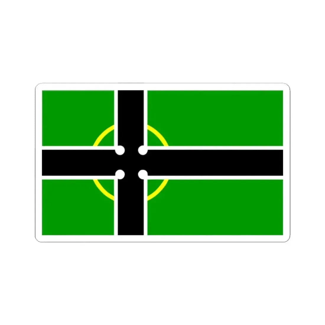 Bleimor Scouting flag (Belgium) STICKER Vinyl Kiss-Cut Decal 2 Inch White - The Sticker Space