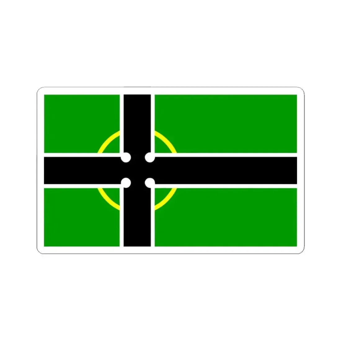 Bleimor Scouting flag (Belgium) STICKER Vinyl Kiss-Cut Decal 3 Inch White - The Sticker Space