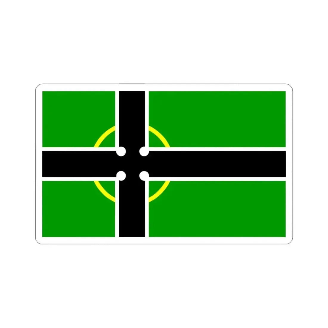 Bleimor Scouting flag (Belgium) STICKER Vinyl Kiss-Cut Decal 6 Inch White - The Sticker Space