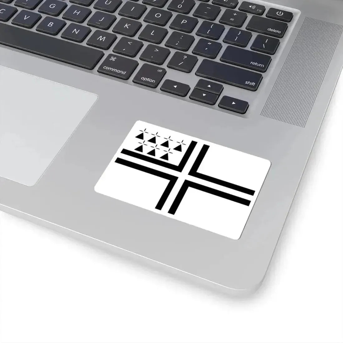 Bleimor Scouting flag ermine (Belgium) STICKER Vinyl Kiss-Cut Decal - The Sticker Space