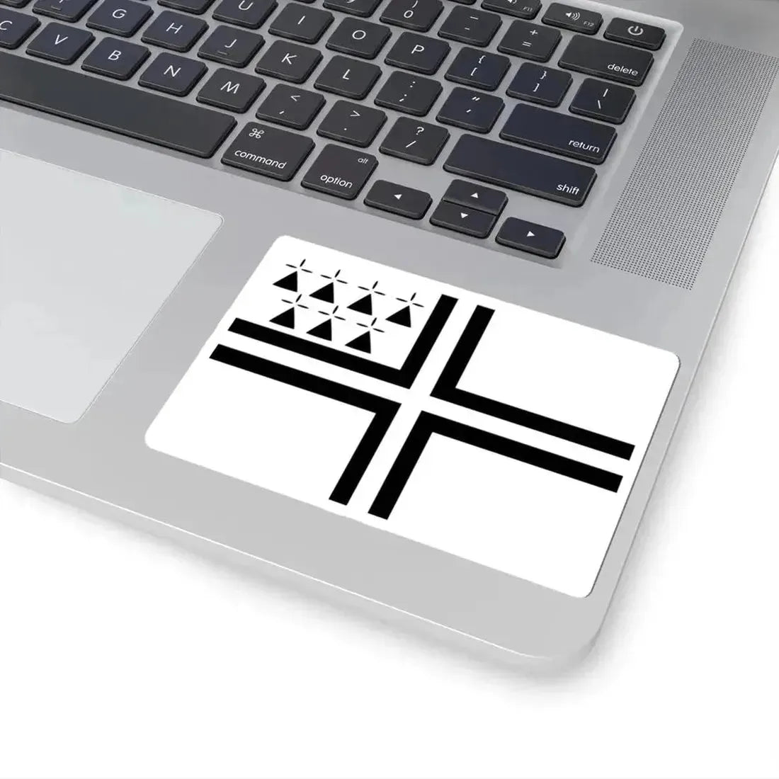 Bleimor Scouting flag ermine (Belgium) STICKER Vinyl Kiss-Cut Decal - The Sticker Space