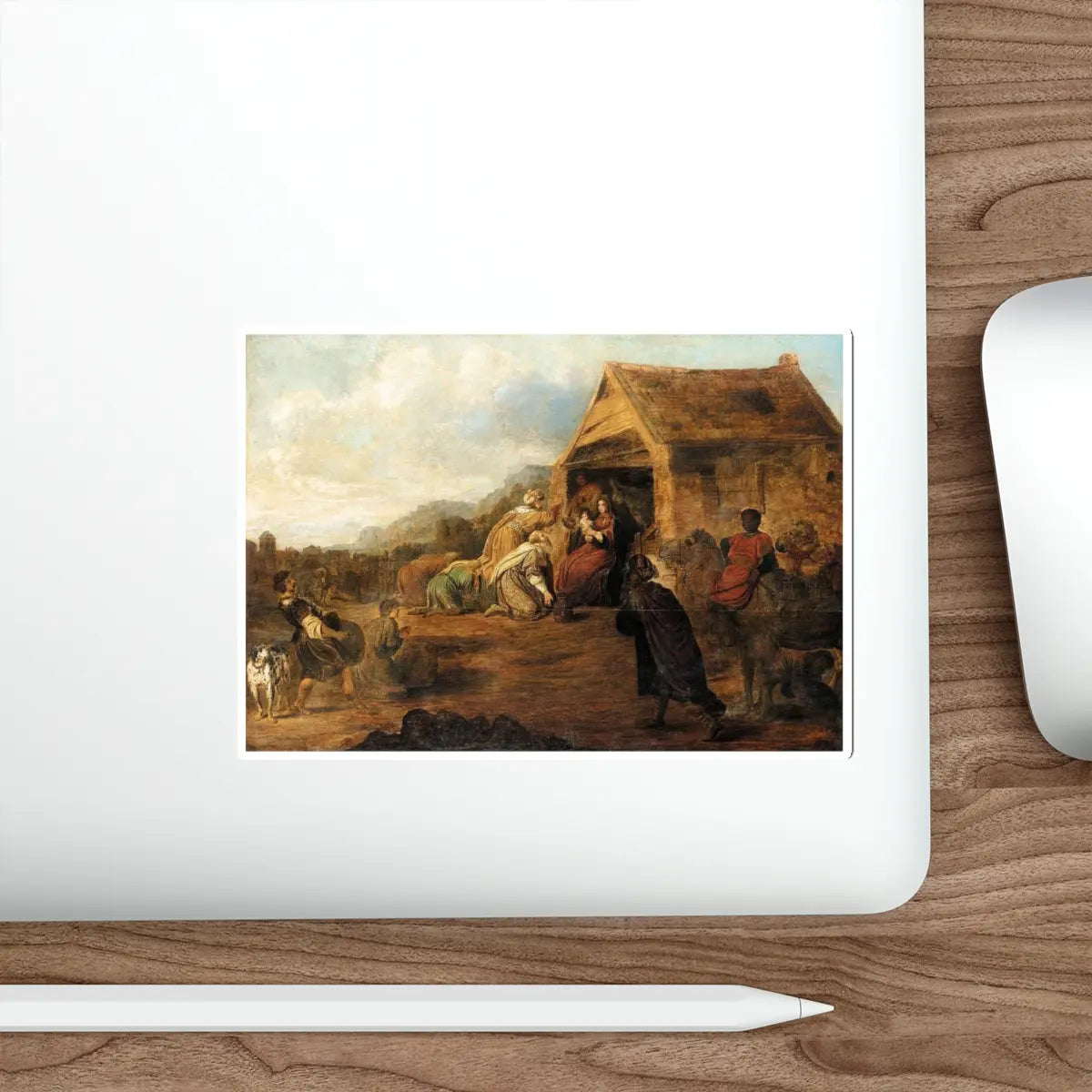 SKU:12305484541985437783 Sticker types:White Shape:Die-Cut Sizes:5" × 5"