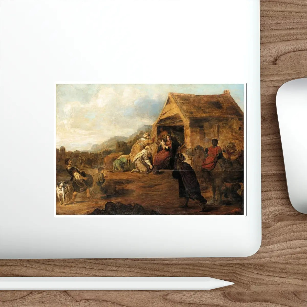 SKU:29390909655455803137 Sticker types:White Shape:Die-Cut Sizes:6" × 6"