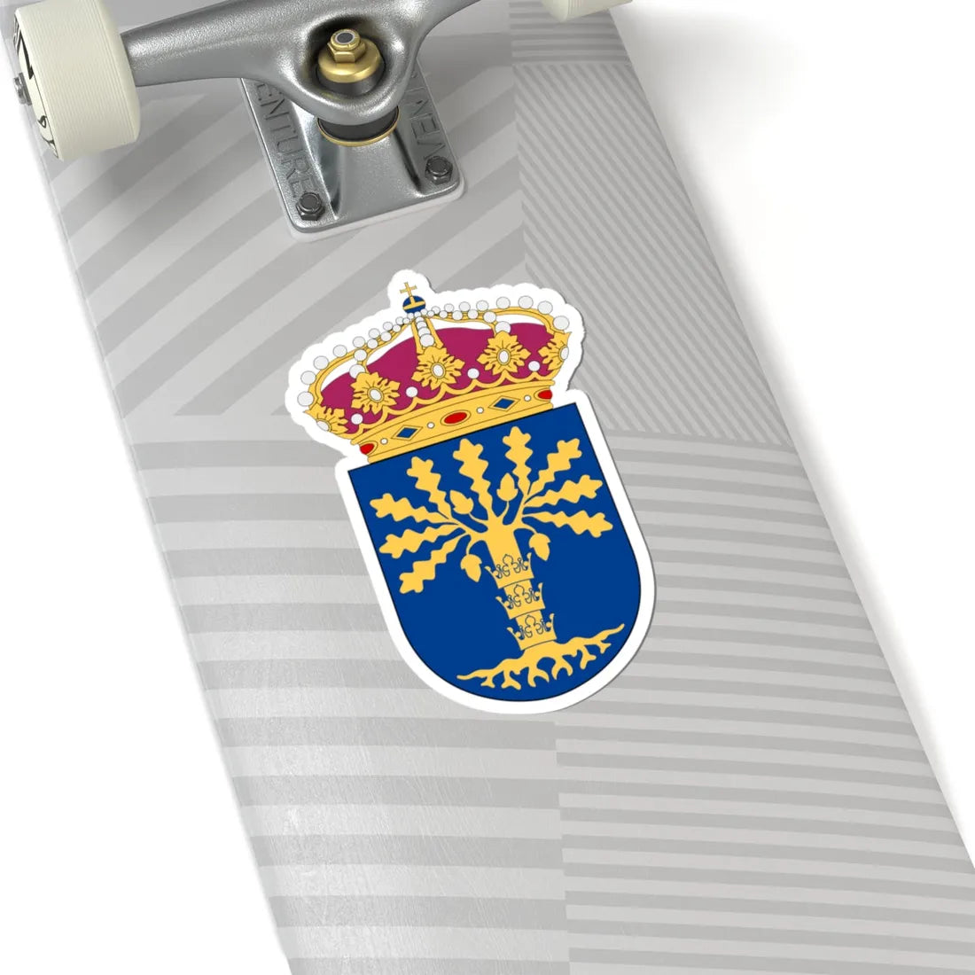 Blekinge flygflottilj vapen pre 1994 (Sweden) (Coat of Arms) STICKER Vinyl Kiss-Cut Decal - The Sticker Space