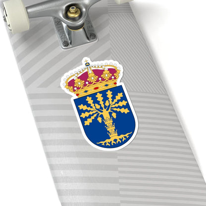 Blekinge flygflottilj vapen pre 1994 (Sweden) (Coat of Arms) STICKER Vinyl Kiss-Cut Decal - The Sticker Space
