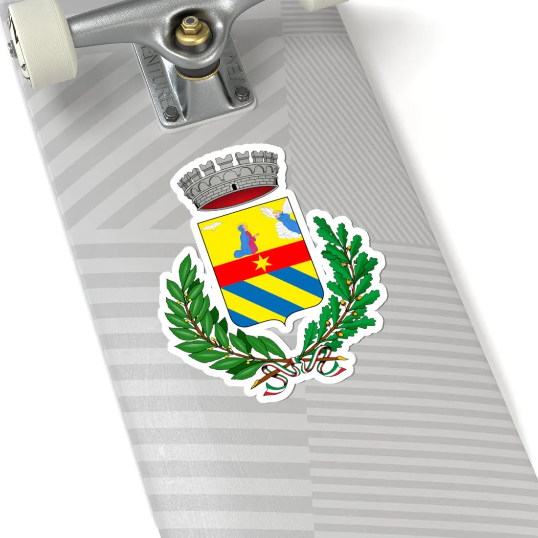 Blello-Stemma (Italy) (Coat of Arms) STICKER Vinyl Kiss-Cut Decal - The Sticker Space
