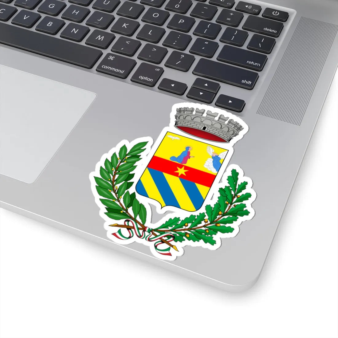 Blello-Stemma (Italy) (Coat of Arms) STICKER Vinyl Kiss-Cut Decal - The Sticker Space