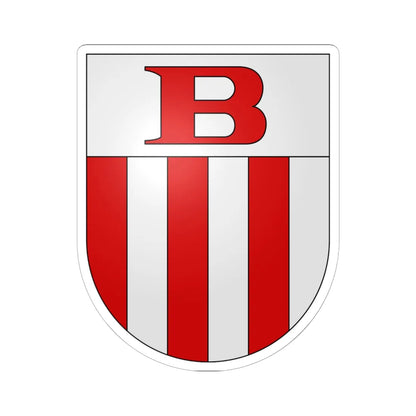 Blenio-coat of arms (Switzerland) (Coat of Arms) STICKER Vinyl Kiss-Cut Decal 6 Inch White - The Sticker Space