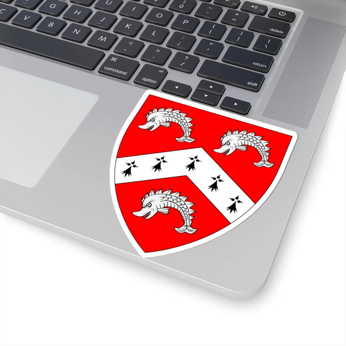 BlennerhassettCoatofArms (Ireland) (Coat of Arms) STICKER Vinyl Kiss-Cut Decal - The Sticker Space