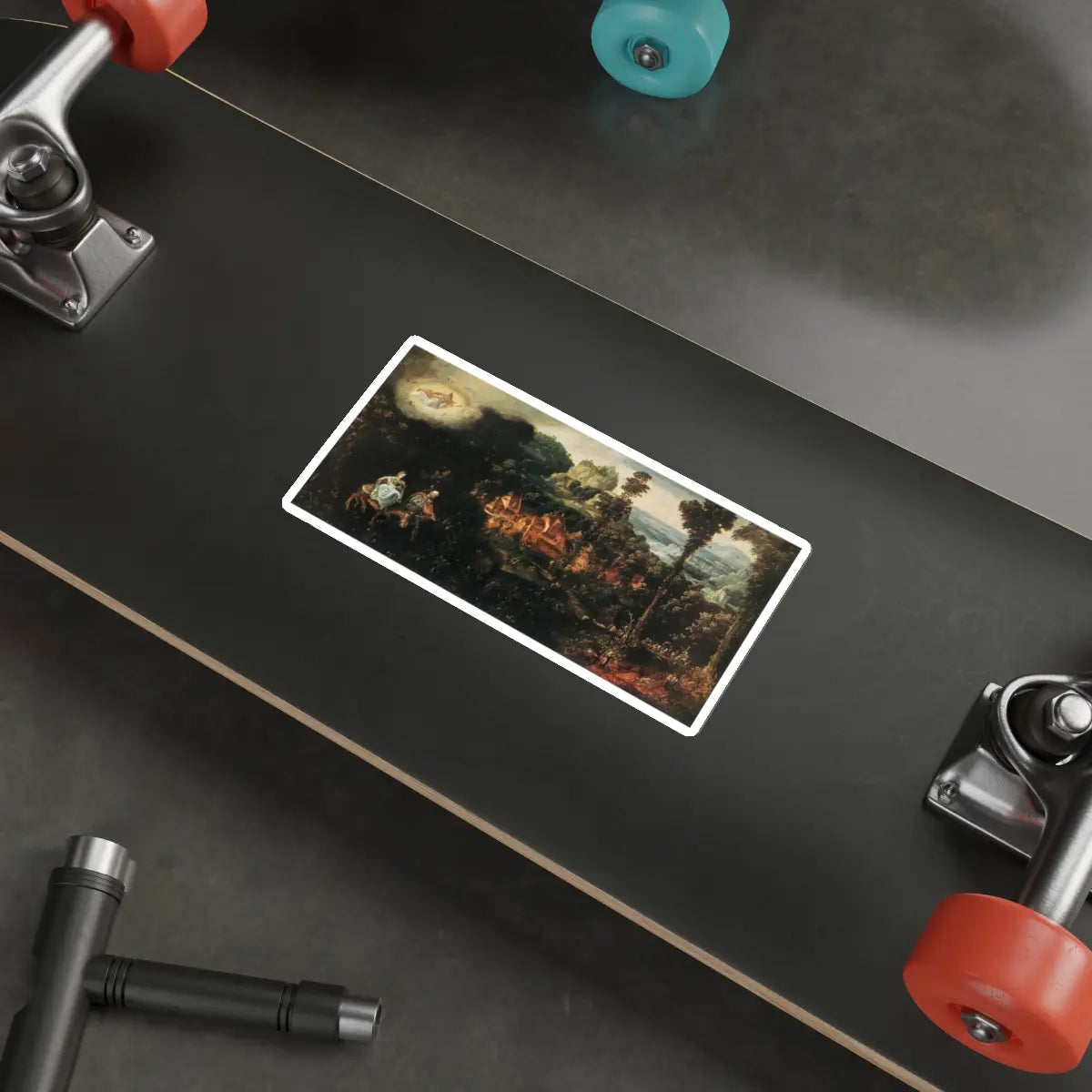 SKU:17175762168225552408 Sticker types:White Shape:Die-Cut Sizes:6" × 6"