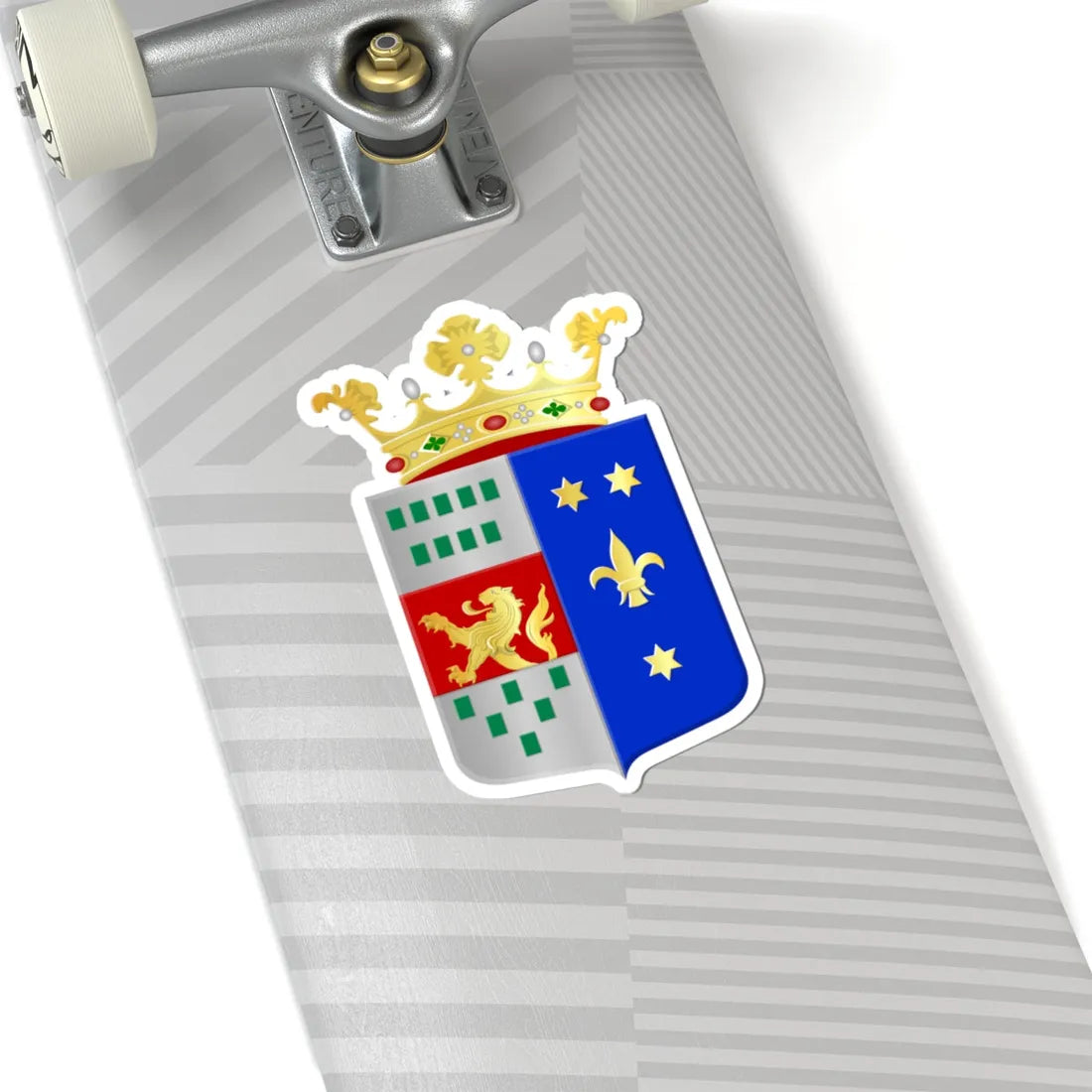 Bleskensgraaf en Hofwegen wapen (Netherlands) (Coat of Arms) STICKER Vinyl Kiss-Cut Decal - The Sticker Space