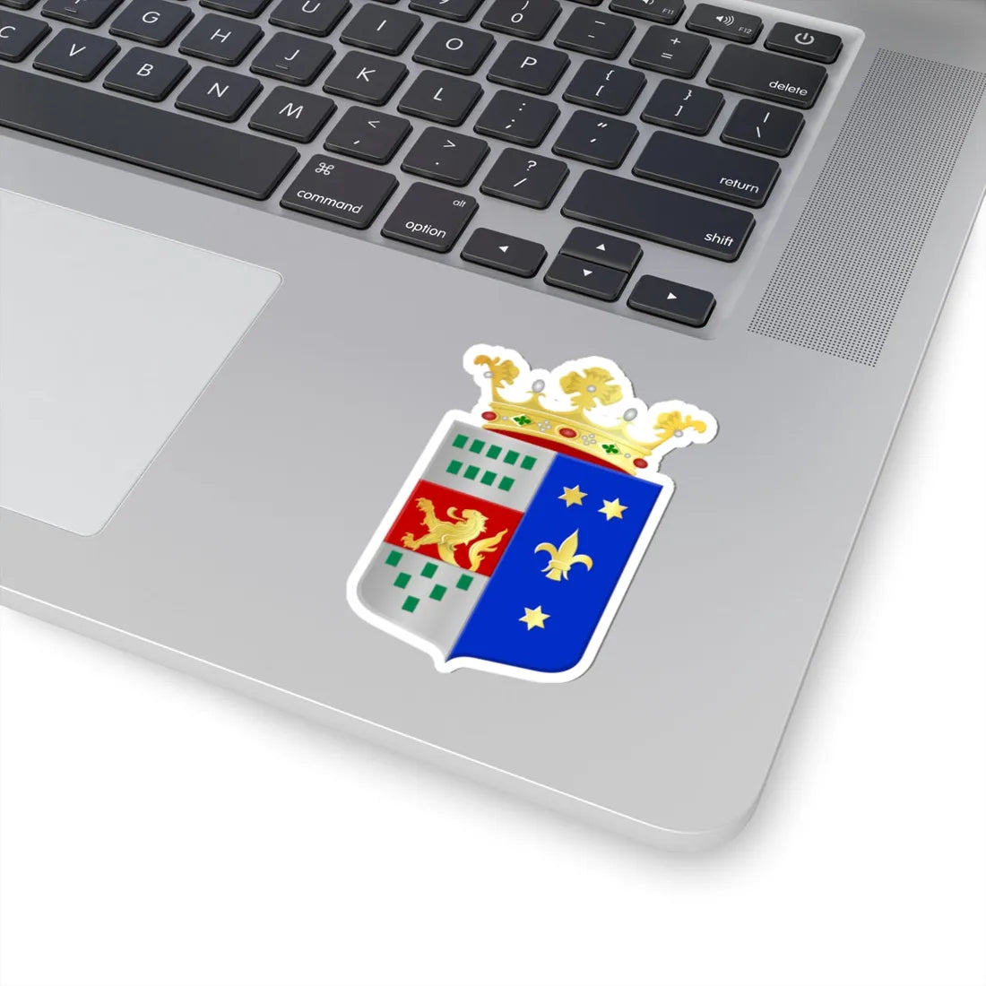 Bleskensgraaf en Hofwegen wapen (Netherlands) (Coat of Arms) STICKER Vinyl Kiss-Cut Decal - The Sticker Space