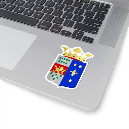 Bleskensgraaf en Hofwegen wapen (Netherlands) (Coat of Arms) STICKER Vinyl Kiss-Cut Decal - The Sticker Space