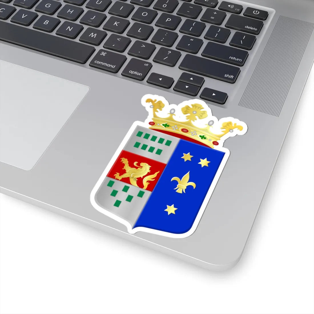 Bleskensgraaf en Hofwegen wapen (Netherlands) (Coat of Arms) STICKER Vinyl Kiss-Cut Decal - The Sticker Space