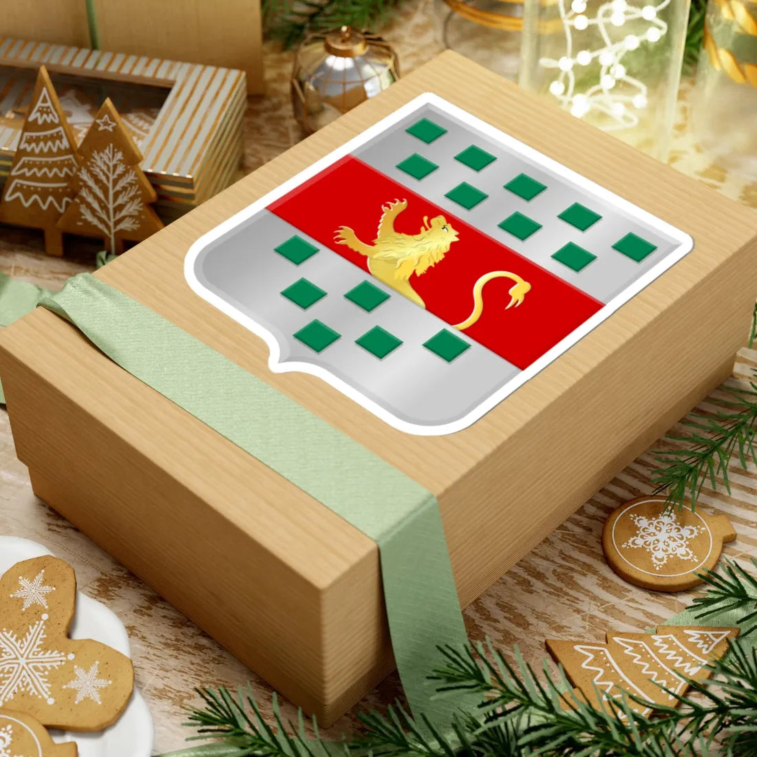 Bleskensgraaf wapen (Netherlands) (Coat of Arms) STICKER Vinyl Kiss-Cut Decal - The Sticker Space