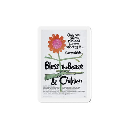 Bless the Beasts & Children 1971 Movie Poster Refrigerator Magnet - The Sticker Space