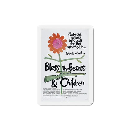 Bless the Beasts & Children 1971 Movie Poster Refrigerator Magnet - The Sticker Space