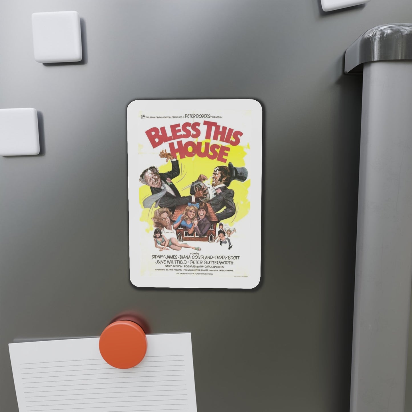 Bless This House 1972 Movie Poster Die-Cut Magnet-The Sticker Space