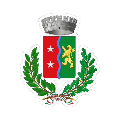 Blessagno-Stemma (Italy) (Coat of Arms) STICKER Vinyl Kiss-Cut Decal 4 Inch White - The Sticker Space