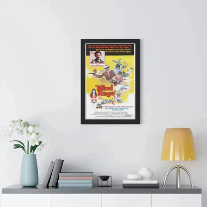 BLIND RAGE 1976 - Framed Movie Poster - The Sticker Space
